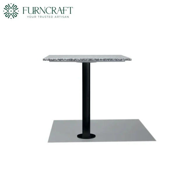 Quadrata Affixed Dining Table Grey