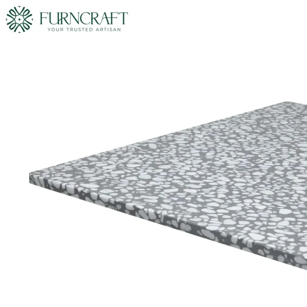 Quadrata Affixed Dining Table Grey