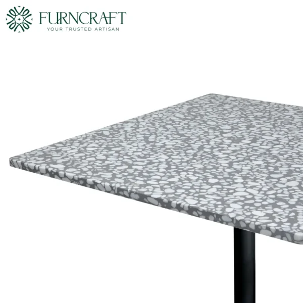 Quadrata Affixed Dining Table Grey