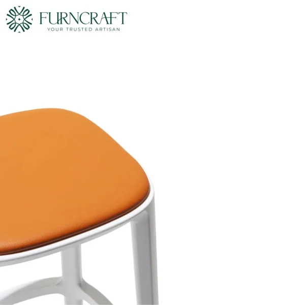 Cadrea Bar Stool White