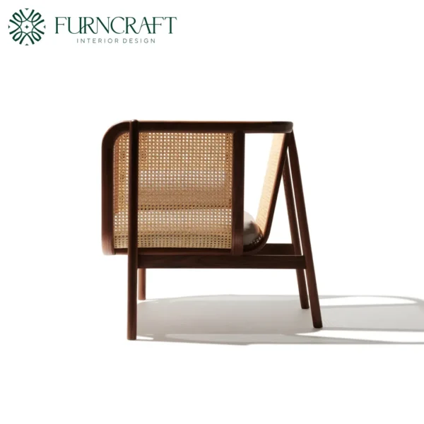 Hem Cane Lounge Chair Teak - Image 2