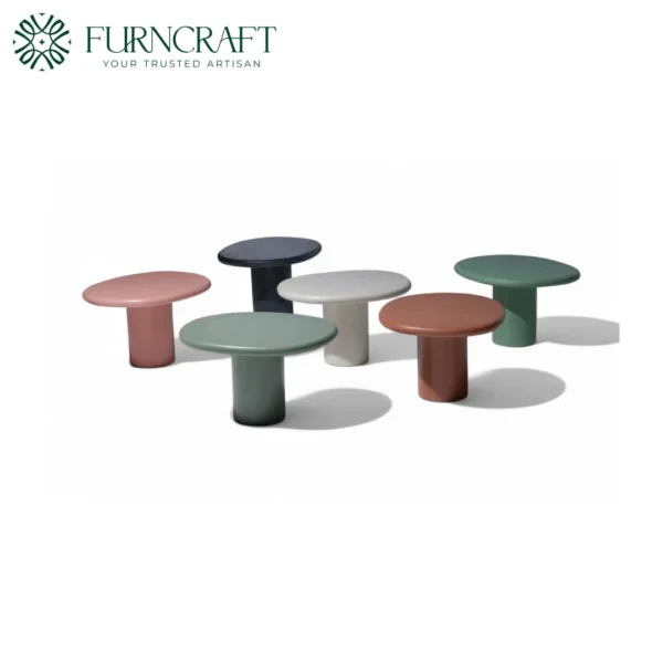 Canbera Organic Side Table Pink