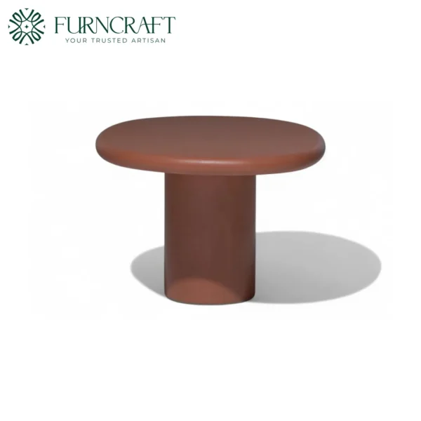 Canbera Organic Side Table Terracotta